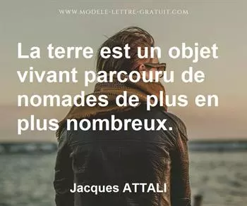 Citation de Jacques ATTALI