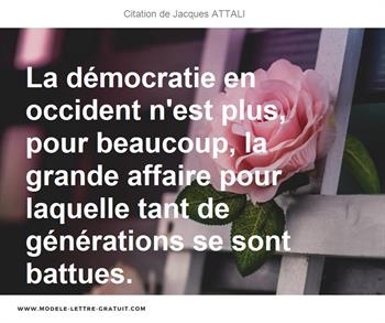 Citations Jacques ATTALI