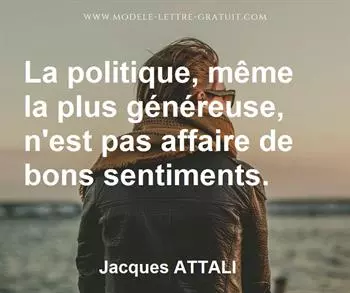 Citation de Jacques ATTALI