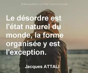 Citation de Jacques ATTALI