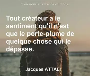 Citation de Jacques ATTALI