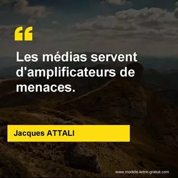 Citation Jacques ATTALI