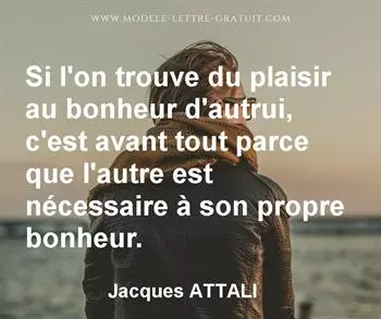 Citation de Jacques ATTALI