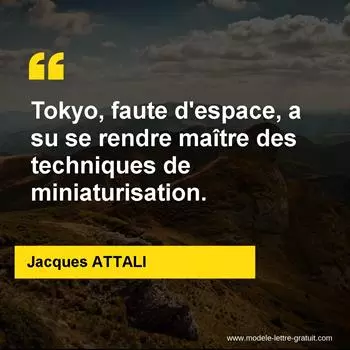 Citation Jacques ATTALI