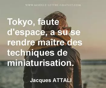 Citation de Jacques ATTALI