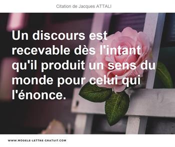 Citations Jacques ATTALI