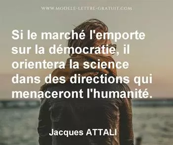 Citation de Jacques ATTALI