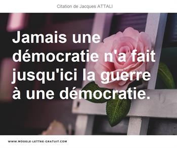 Citations Jacques ATTALI
