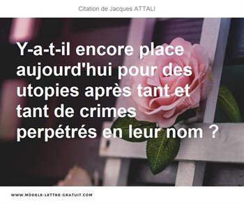 Citations Jacques ATTALI