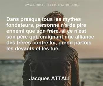 Citation de Jacques ATTALI