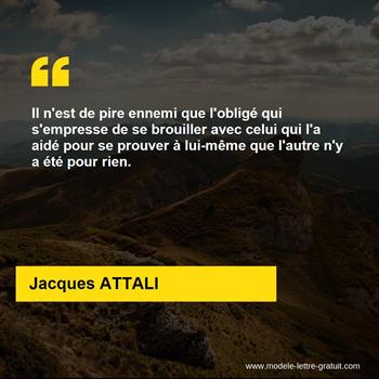 Citation de Jacques ATTALI