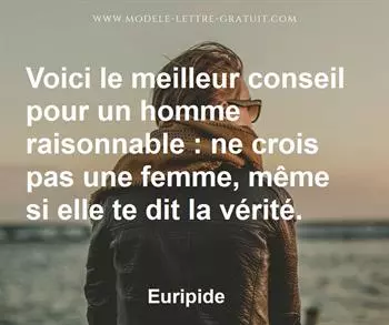 Citation de Euripide
