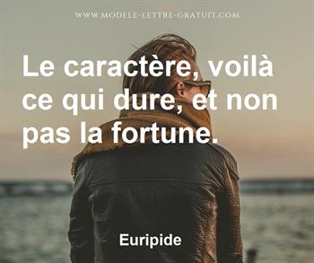 Citation de Euripide