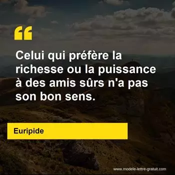 Citation Euripide