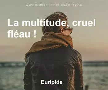 Citation de Euripide