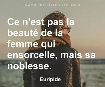 Citation de Euripide