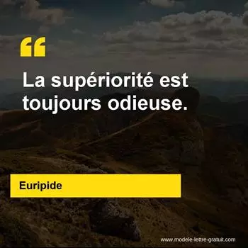 Citation Euripide