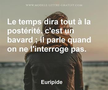 Citation de Euripide