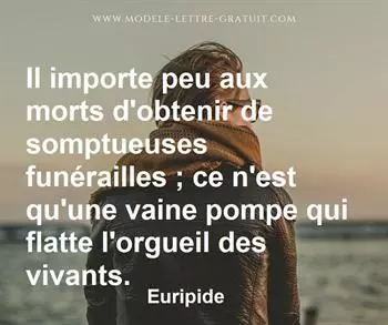 Citation de Euripide