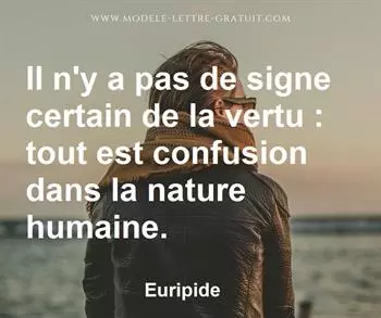 Citation de Euripide