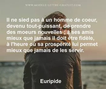 Citation de Euripide