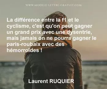 Citation de Laurent RUQUIER