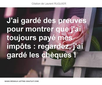Citations Laurent RUQUIER