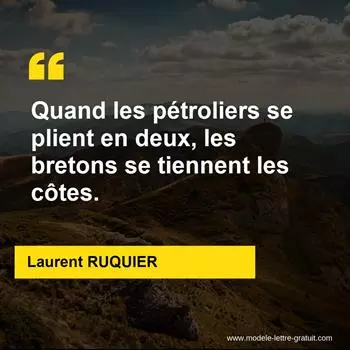Citation Laurent RUQUIER