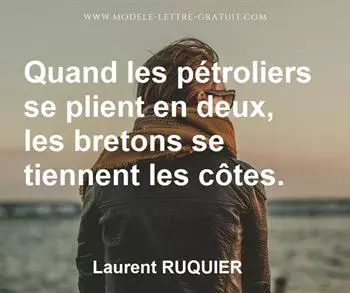 Citation de Laurent RUQUIER