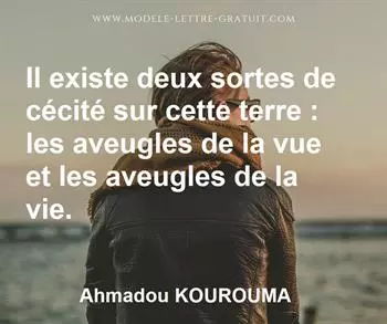 Citation de Ahmadou KOUROUMA