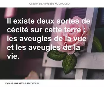 Citations Ahmadou KOUROUMA