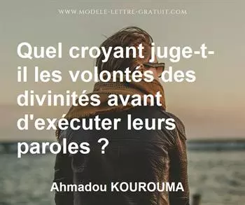 Citation de Ahmadou KOUROUMA