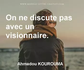 Citation de Ahmadou KOUROUMA