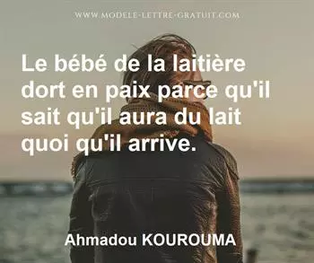 Citation de Ahmadou KOUROUMA