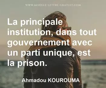 Citation de Ahmadou KOUROUMA