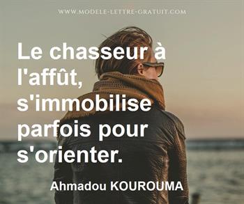 Citation de Ahmadou KOUROUMA