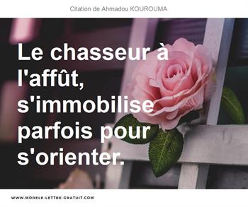 Citations Ahmadou KOUROUMA