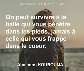 Citation de Ahmadou KOUROUMA
