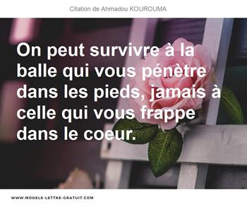 Citations Ahmadou KOUROUMA