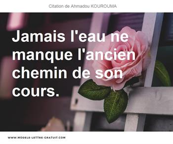 Citations Ahmadou KOUROUMA