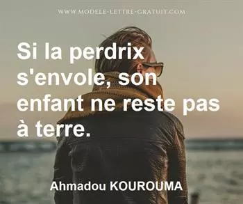 Citation de Ahmadou KOUROUMA