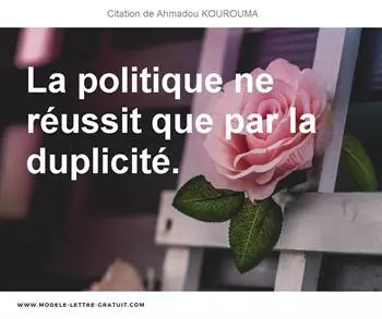 Citations Ahmadou KOUROUMA