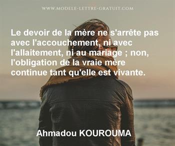 Citation de Ahmadou KOUROUMA