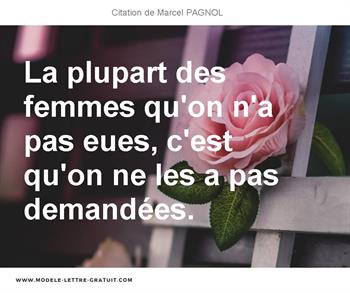 Citations Marcel PAGNOL
