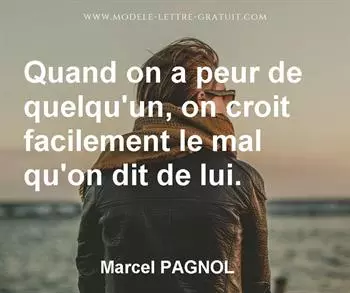 Citation de Marcel PAGNOL