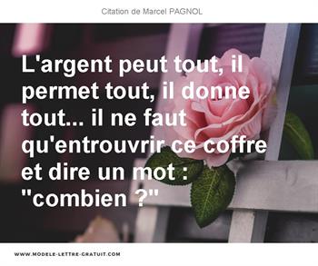 Citations Marcel PAGNOL