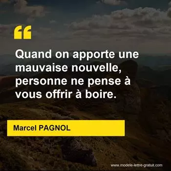 Citation Marcel PAGNOL