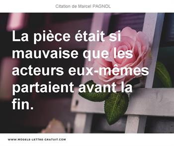 Citations Marcel PAGNOL