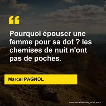 Citation Marcel PAGNOL