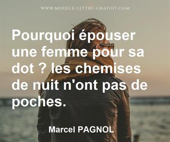 Citation de Marcel PAGNOL